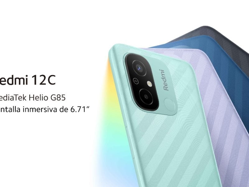 Redmi 12C llega al Perú