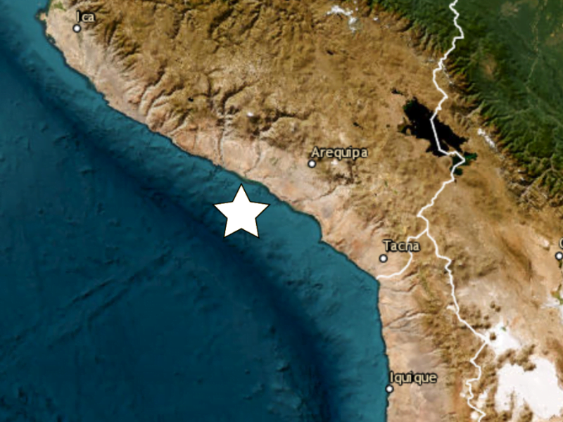 Sismo en Arequipa: Temblor de magnitud 5.3 se registró hoy 2 de marzo en Camaná