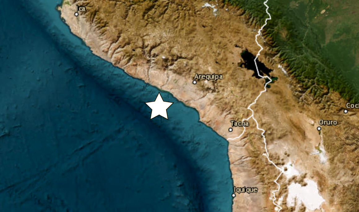 Sismo en Arequipa hoy