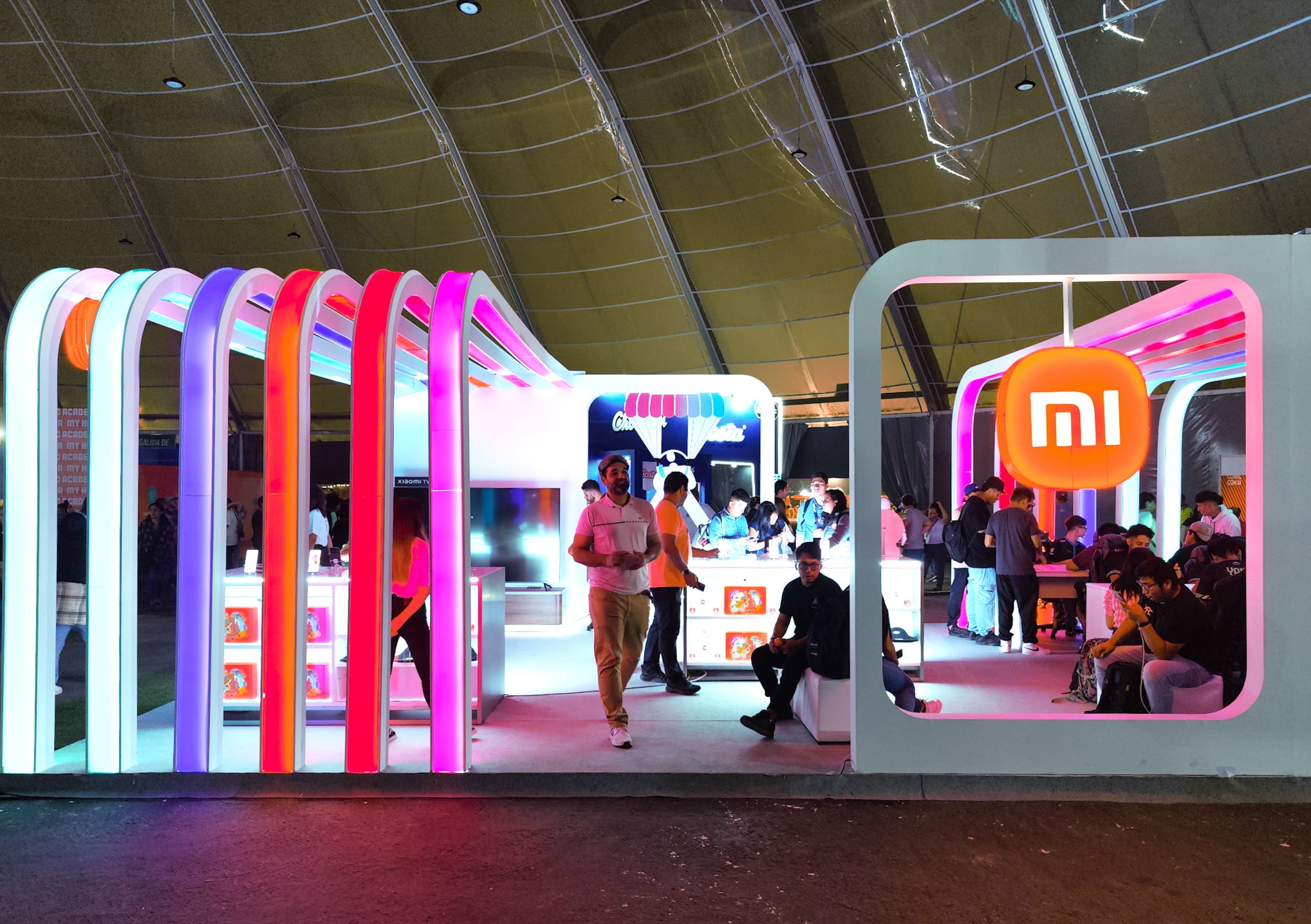 Xiaomi Booth. Foto tomada por Sergio Pacussich