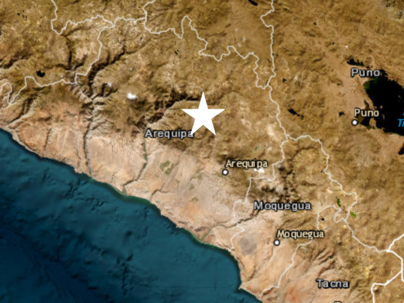 SIsmo en Arequipa