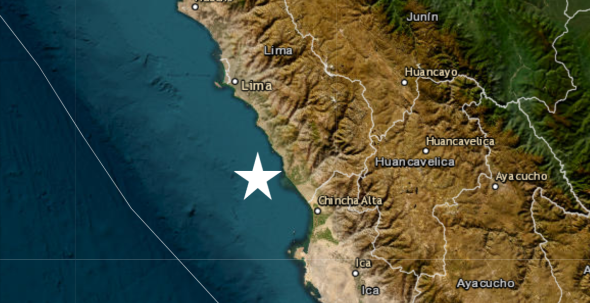 Sismo en Cañete