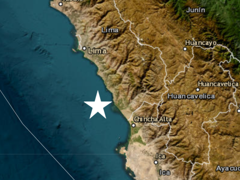 Sismo en Lima: Temblor de magnitud 6.0 se registró hoy 5 de noviembre en Lunahuaná – Cañete