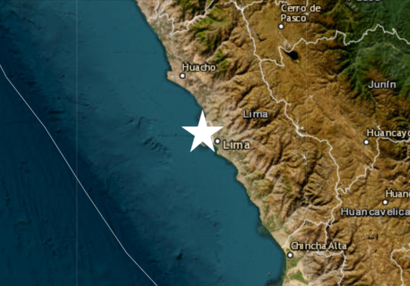 Sismo en el Callao