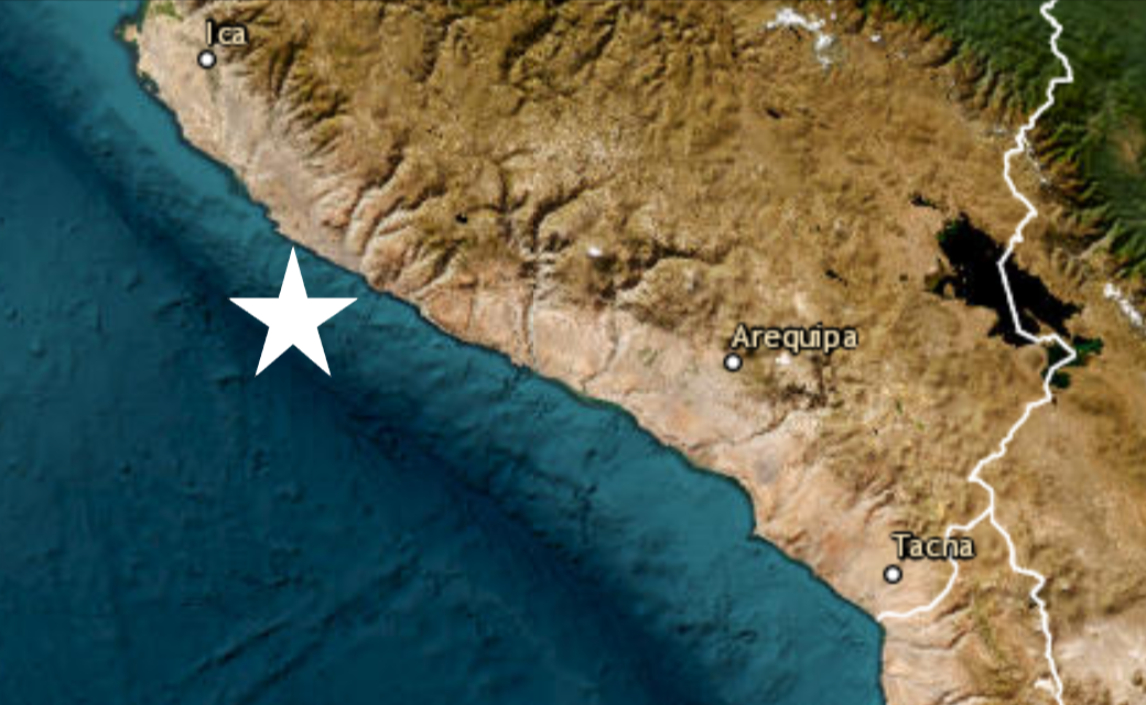 Sismo en Arequipa hoy