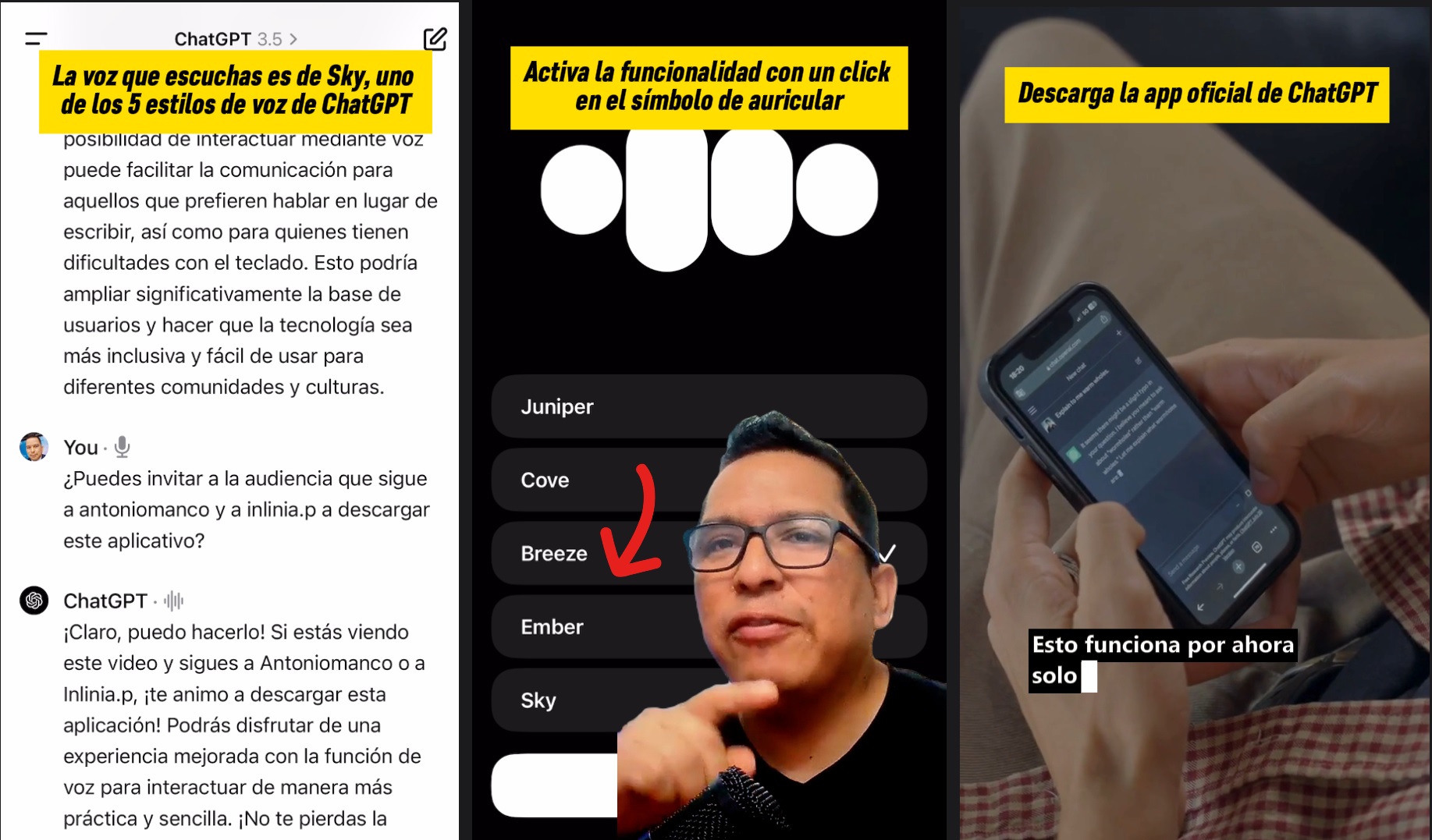 ChatGPT te habla: el chatbot que responde con voz a tus preguntas