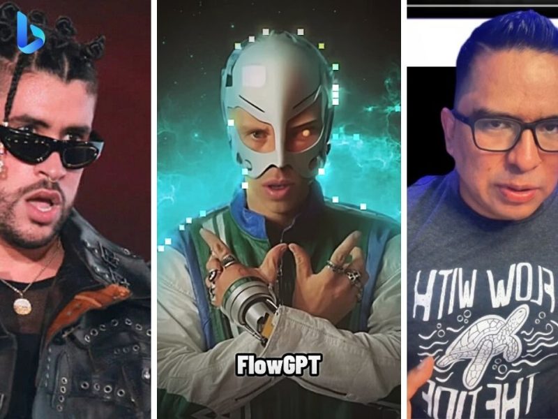 Bad Bunny, Flow GPT y el autor de este artículo