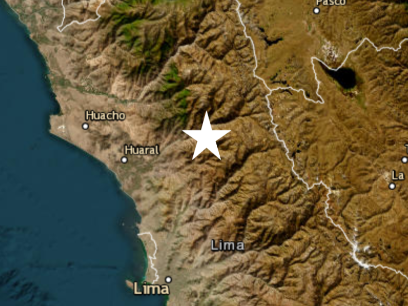 Sismo hoy en Lima: Fuerte temblor de magnitud 5.3 se registró hoy 29 de noviembre con epicentro en Canta