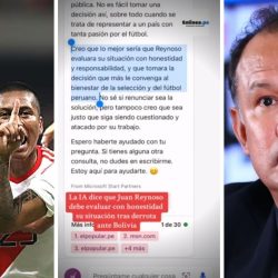 ¿Juan Reynoso debe renunciar? La inteligencia artificial (IA) responde tras derrota de Perú ante Bolivia