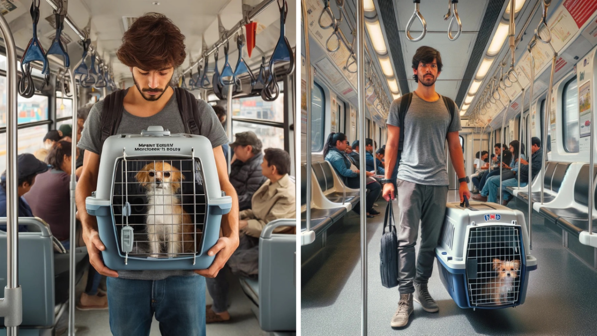 Pasajeros ya pueden viajar con sus mascotas, como perros y gatos pequeños, en el Metropolitano y Metro de Lima