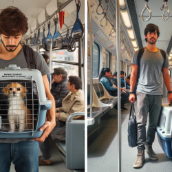 Pasajeros ya pueden viajar con sus mascotas, como perros y gatos pequeños, en el Metropolitano y Metro de Lima