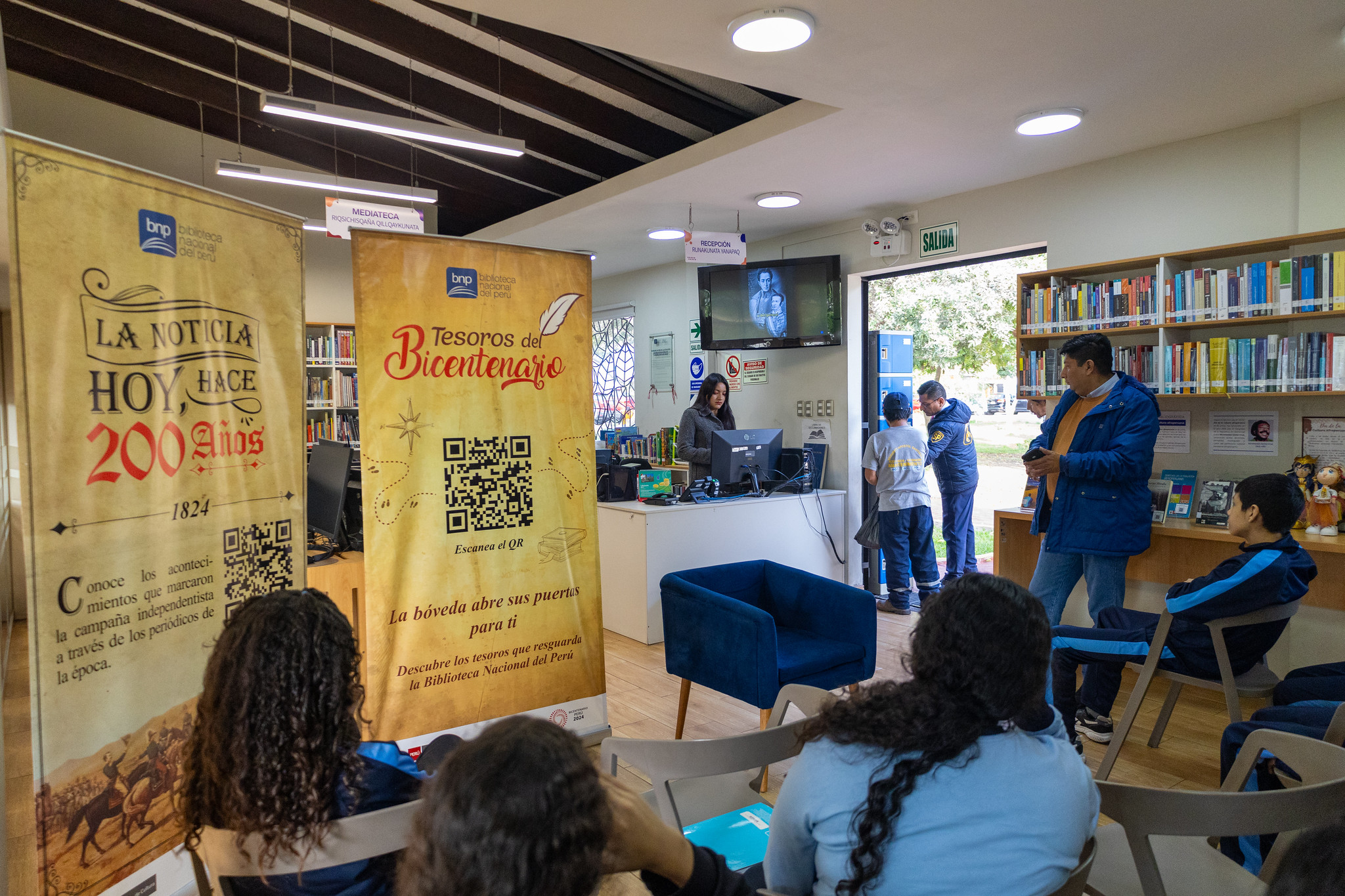 BNP invita a celebrar el “Día Internacional de las Bibliotecas”