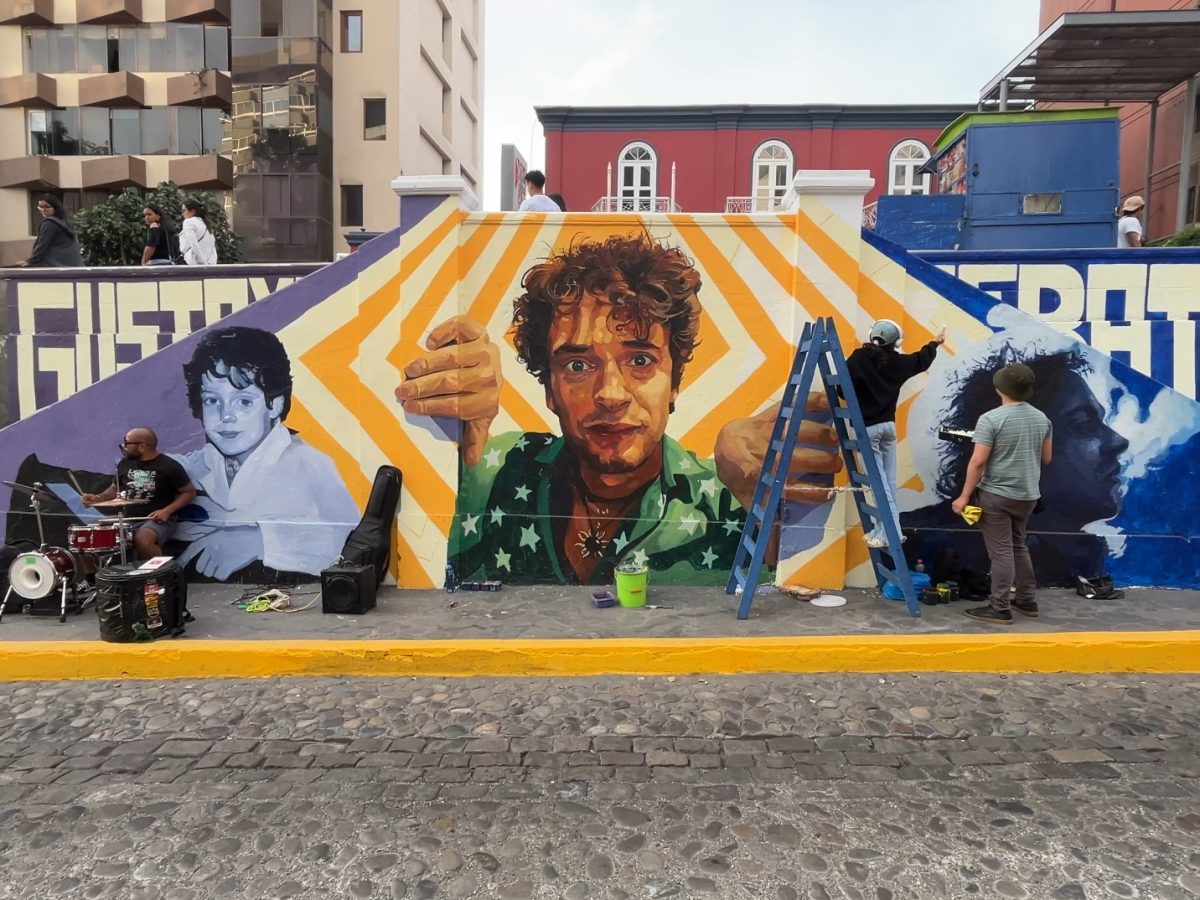 Mural de Gustavo Cerati cobra vida gracias a la inteligencia artificial