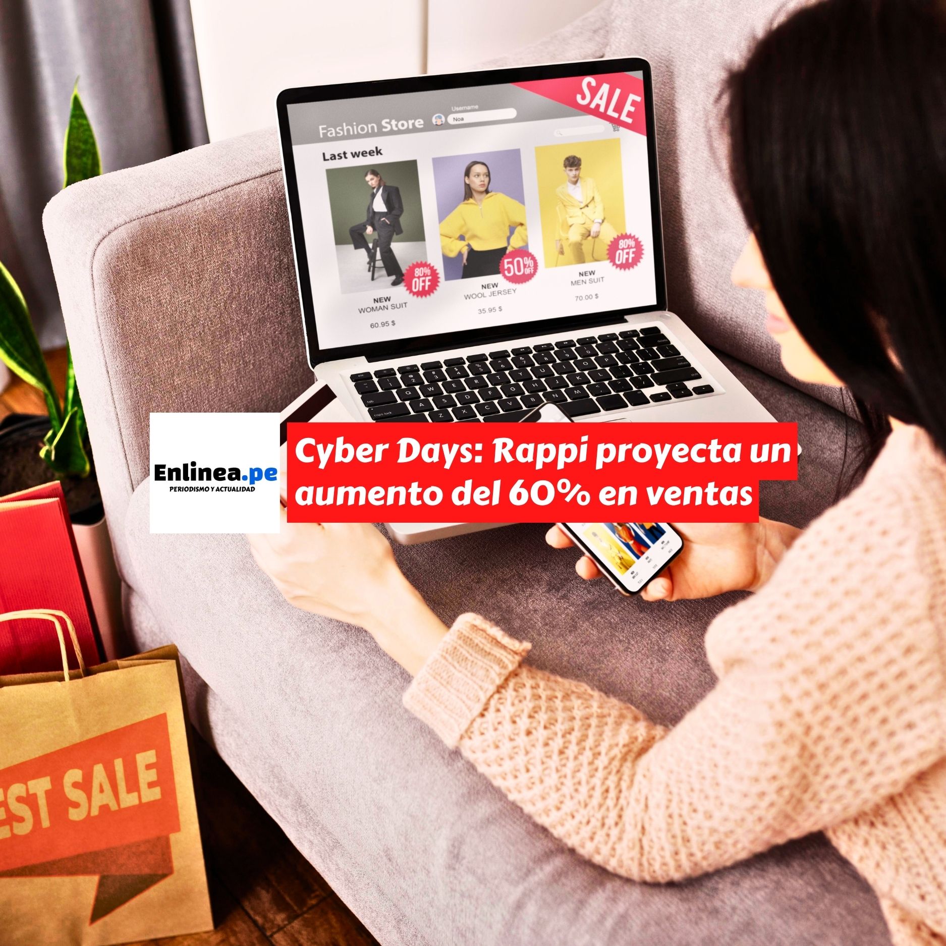 Cyber Days: Rappi proyecta un aumento del 60% en ventas