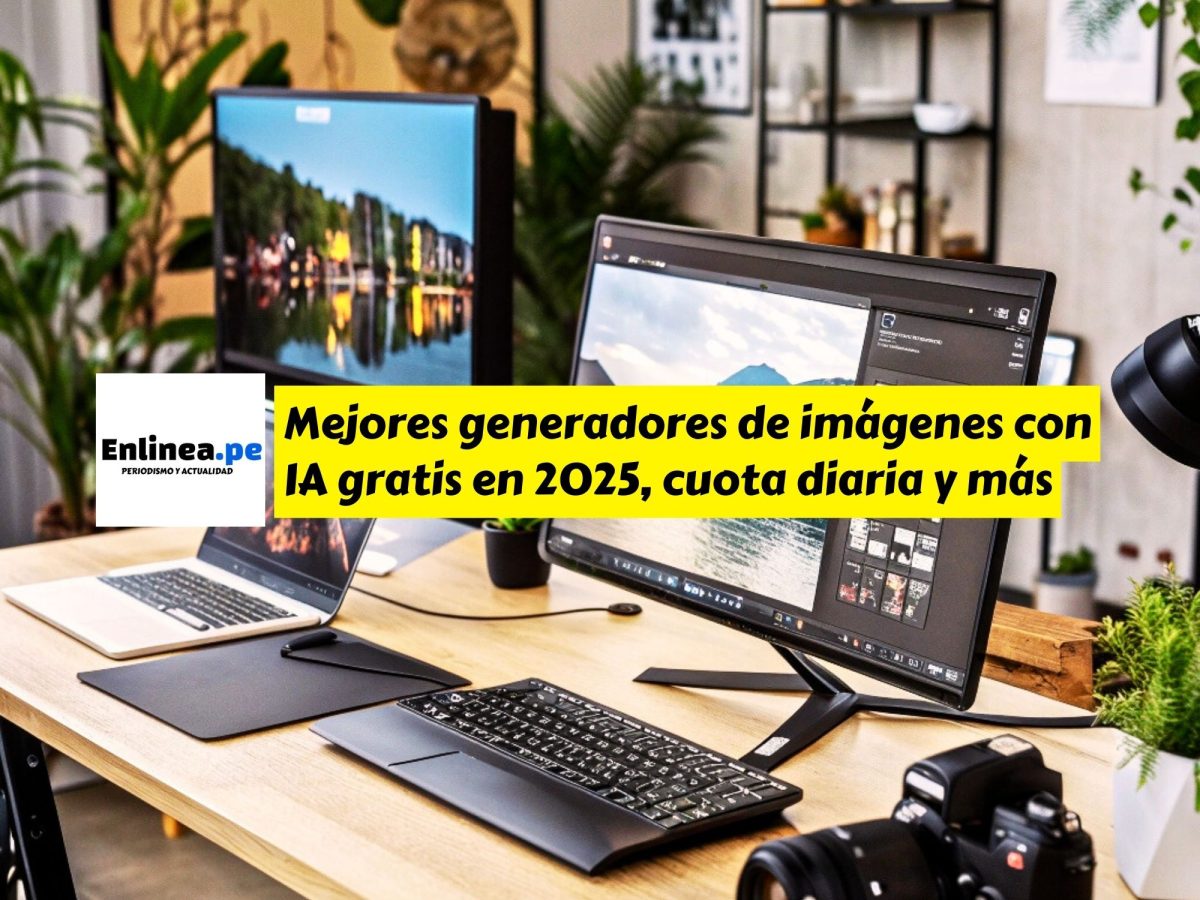 Mejores generadores de imágenes con IA gratis en 2025, su cuota diaria y características