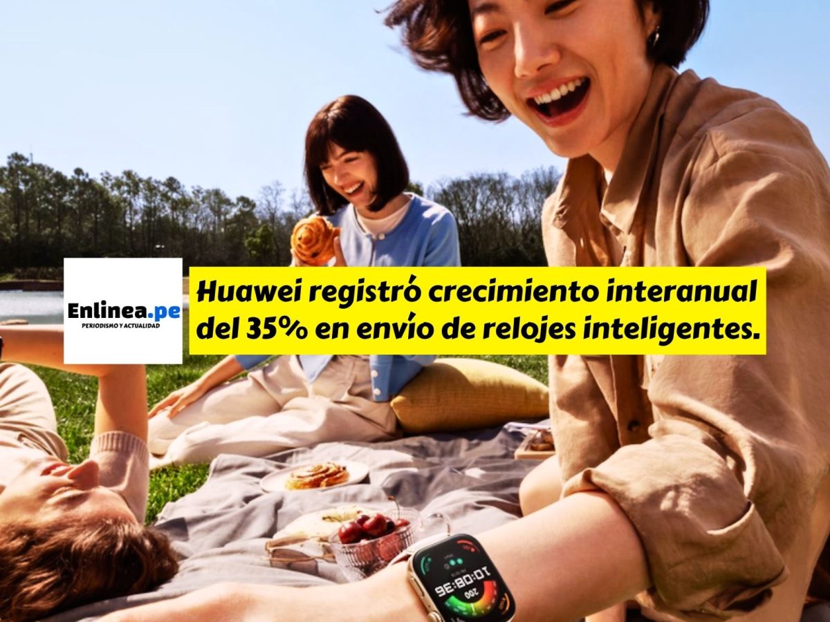 China lideró mercado global de smartwatches con Huawei como la marca de mayor crecimiento