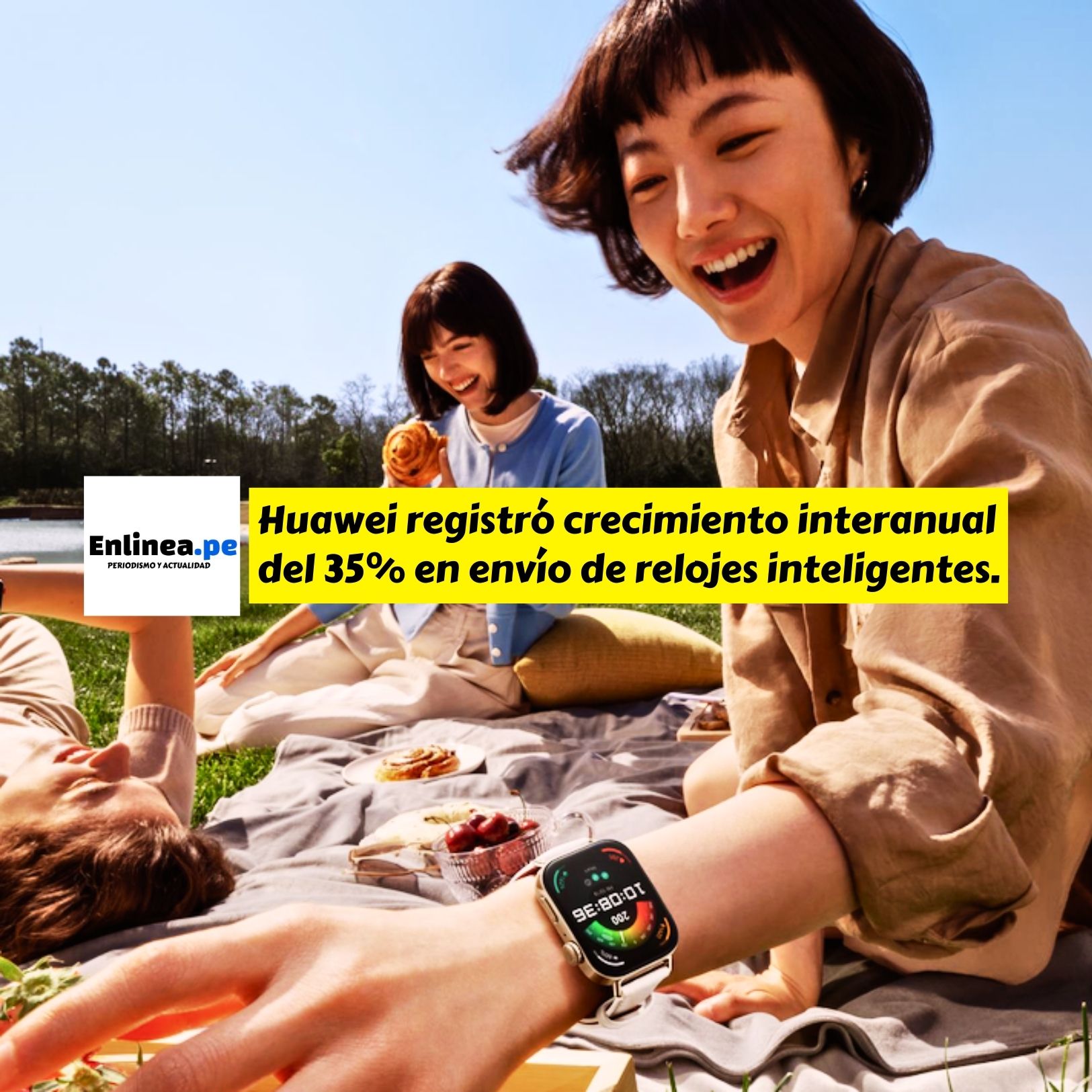 China lideró mercado global de smartwatches con Huawei como la marca de mayor crecimiento