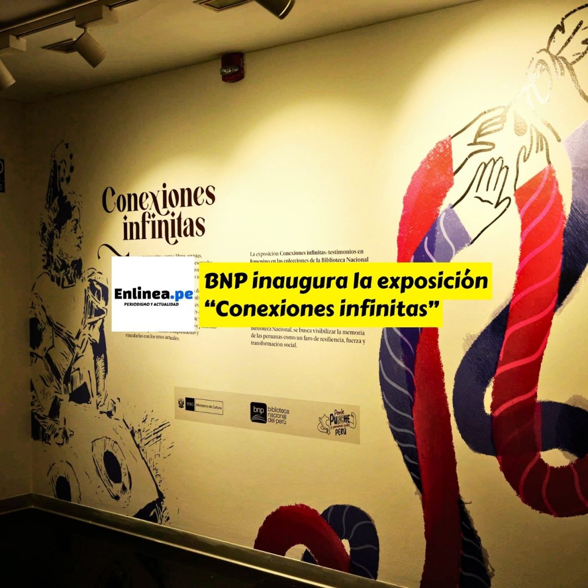 BNP inaugura la exposición “Conexiones infinitas”