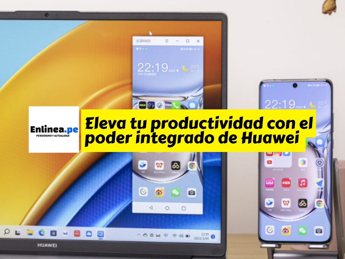 Ecosistema Huawei: Conectividad total para estudiar, trabajar y entretenerte con máxima productividad