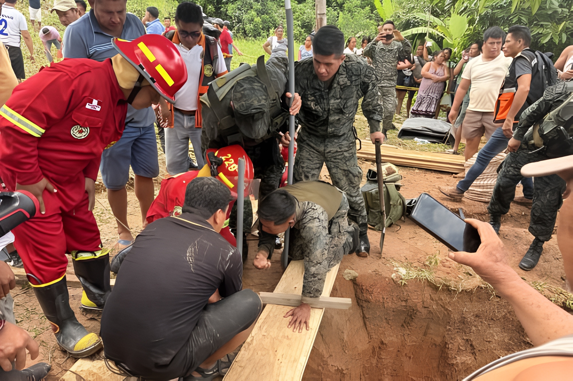 Rescate de niño en Orellana, Ucayali