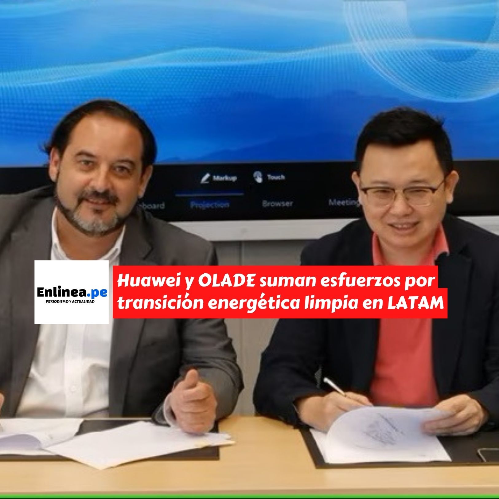 Huawei y OLADE suman esfuerzos para acelerar la transición energética limpia en América Latina y el Caribe