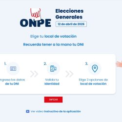 Elige tu local de votación: Paso a paso para que ciudadanos voten cerca a su domicilio en Elecciones 2026