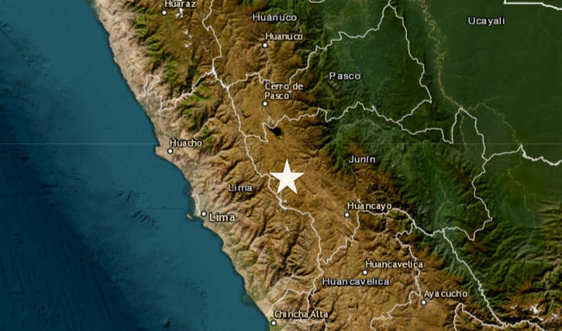 Sismo en Junín