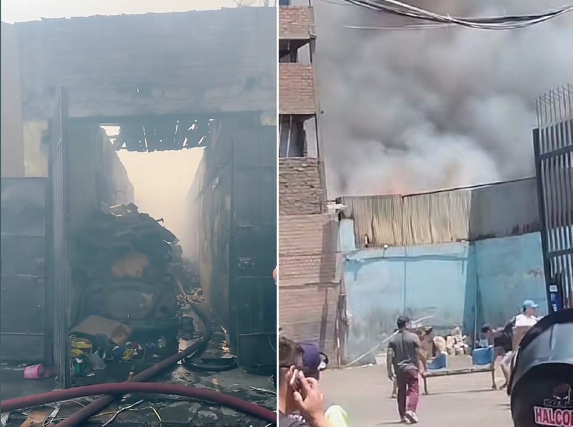 Incendio en La Victoria: 9 unidades de los bomberos atienden siniestro en jirón Antonio Raymondi