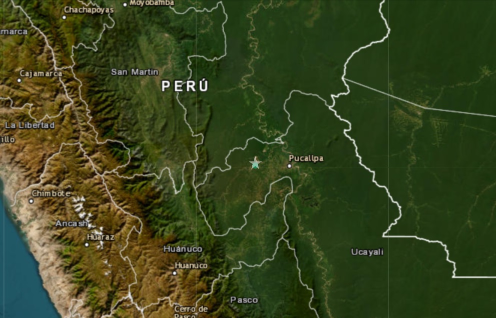 Sismo en Ucayali