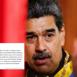 Donald Trump anuncia la captura de Nicolás Maduro y su esposa tras ataque aéreo en Venezuela