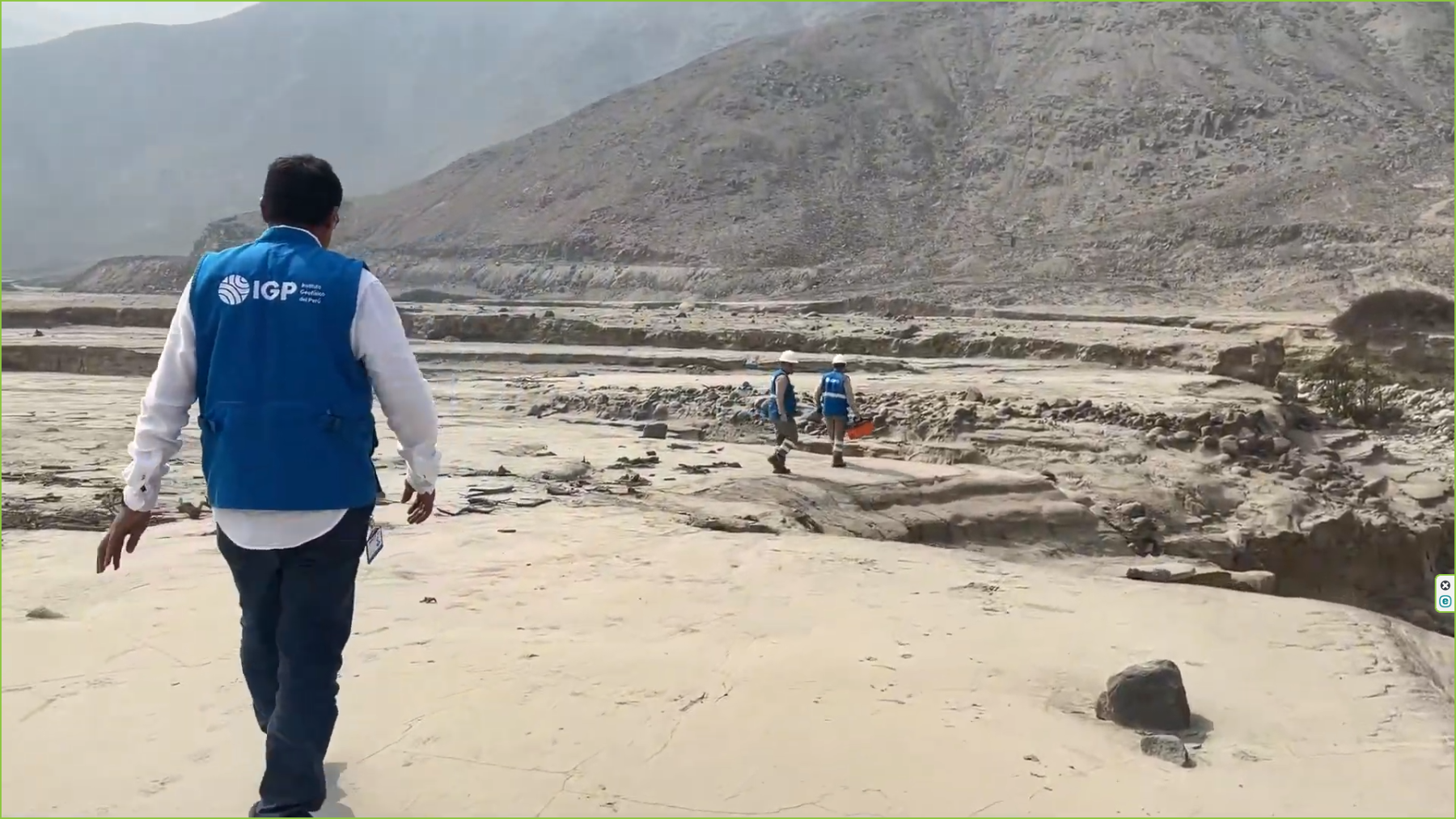 IGP fortalece monitoreo de huaicos en Huaycoloro y Río Seco para prevenir riesgos en Lima