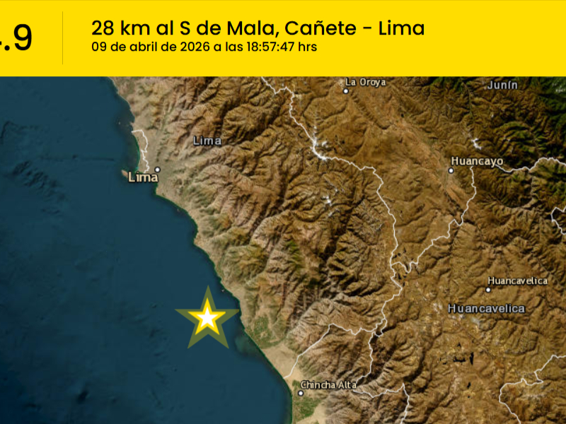 Sismo en Mala